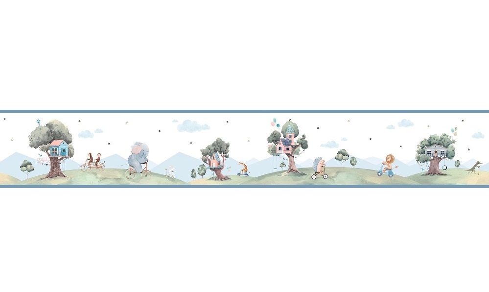 Бордюр Aura Pippo Cenefa Travel Friends 474-1 5×0,16