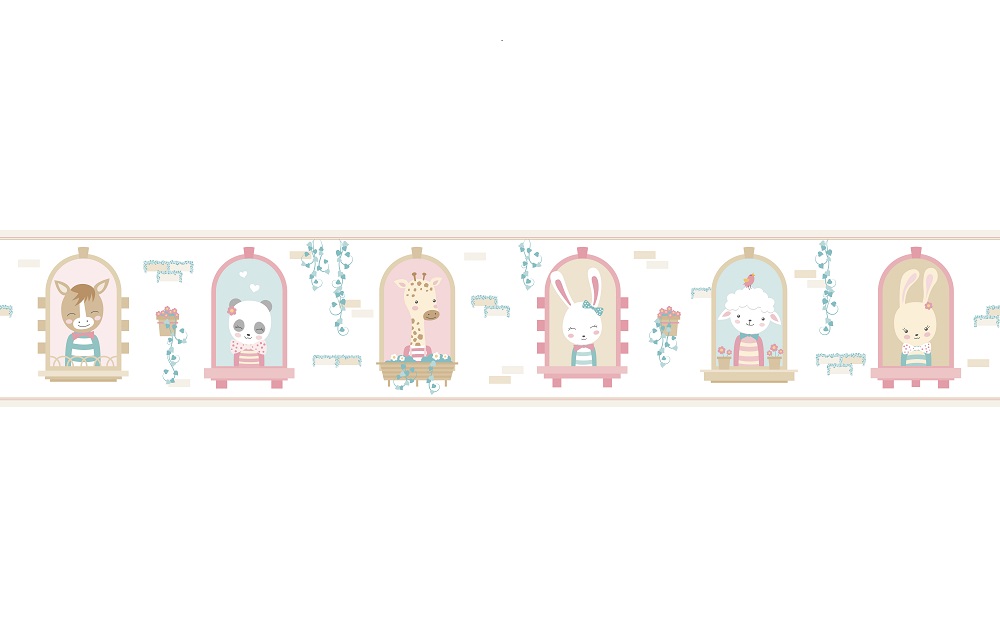 Бордюр Aura Pippo Cenefa Confetti 473-2 5×0,16