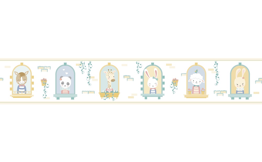 Бордюр Aura Pippo Cenefa Confetti 473-1 5×0,16