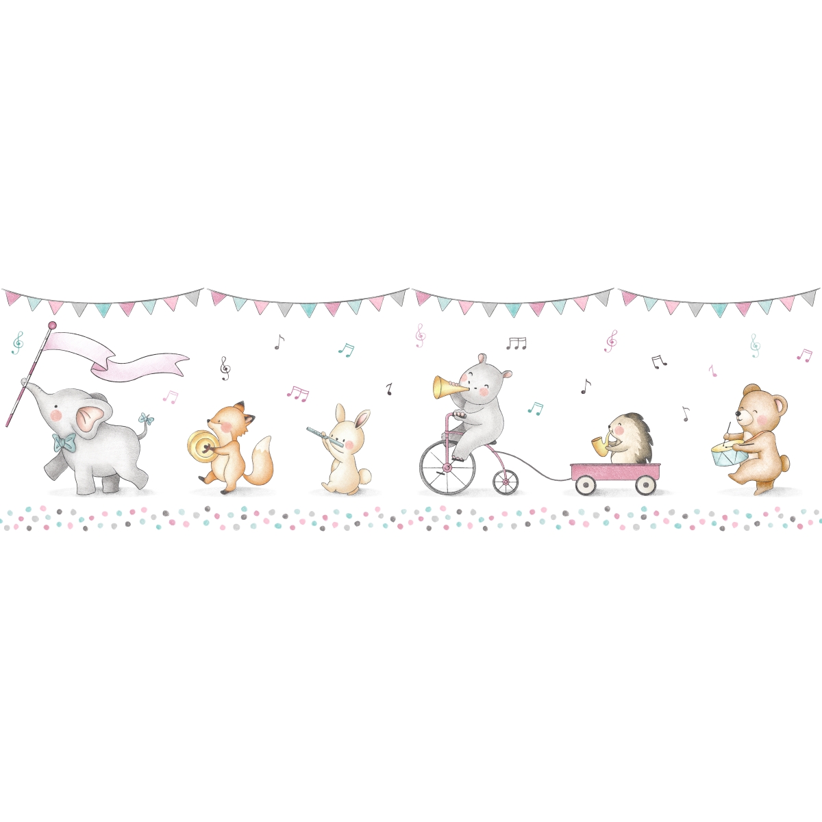 Бордюр Aura Pippo Cenefa Little Parade 472-2 5×0,16