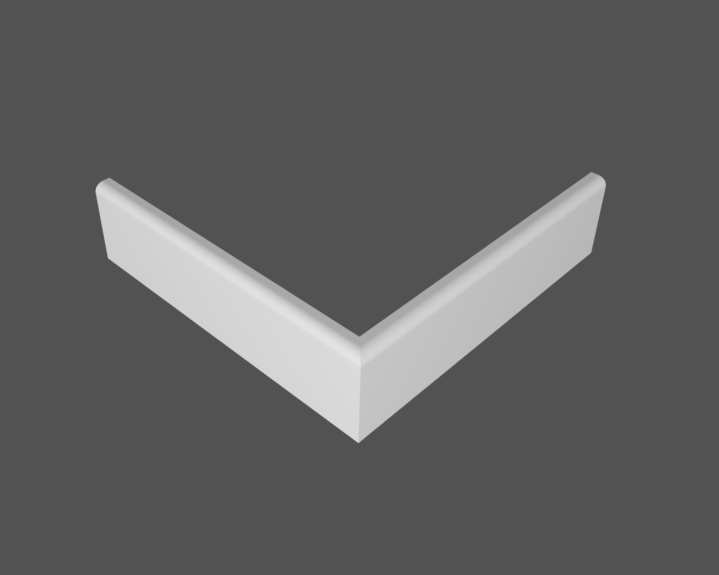 Плинтус МДФ под покраску Ликорн Р 2.80.16 2070×80×16