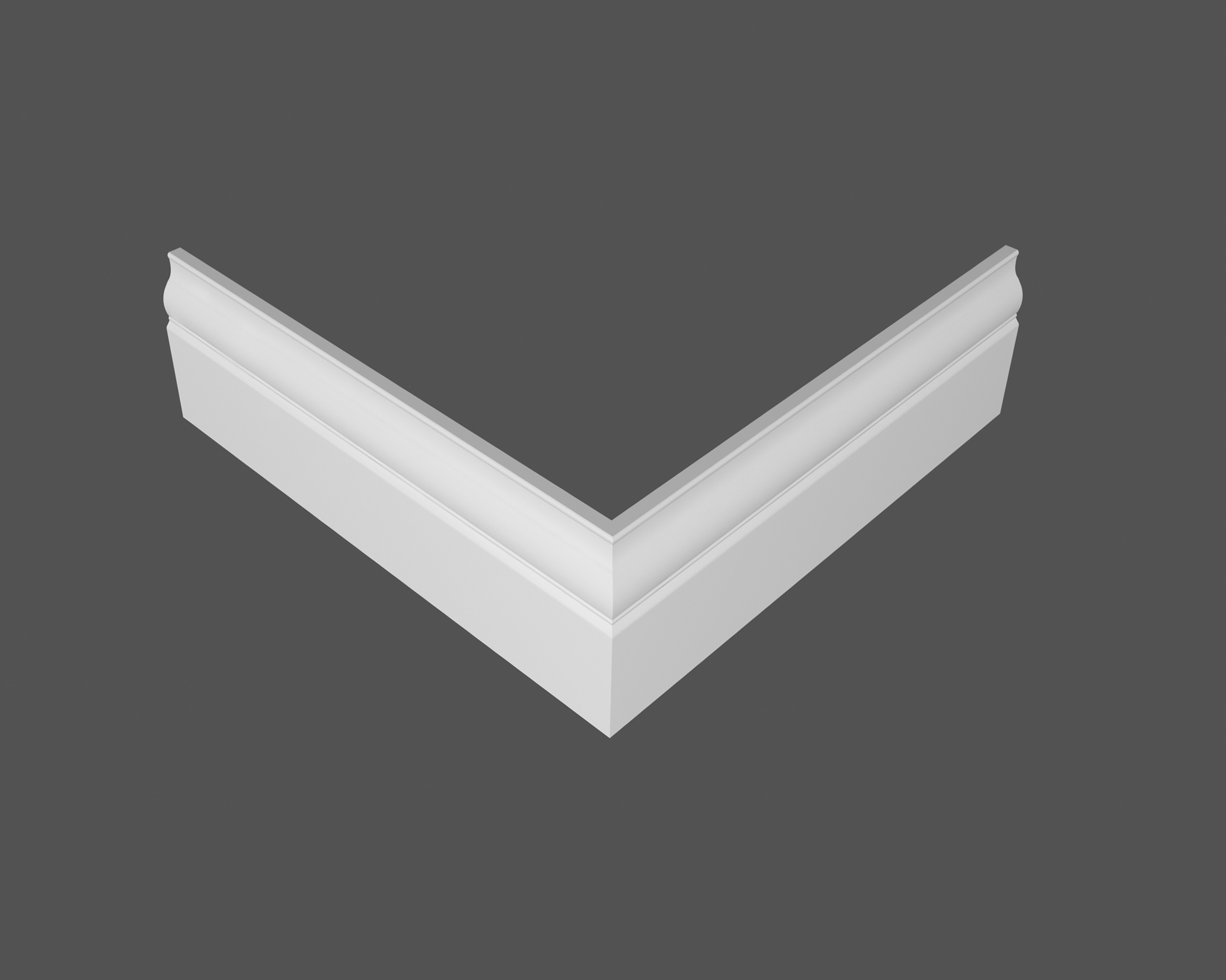 Плинтус МДФ под покраску Ликорн Р 3.100.16 2070×100×16 Плинтус МДФ под покраску Ликорн Р 3.100.16 2070×100×16