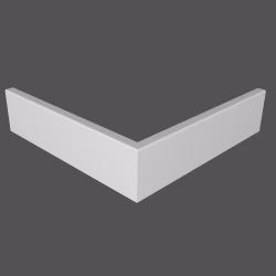Плинтус МДФ под покраску Ликорн Р 6.100.16 2070×100×16