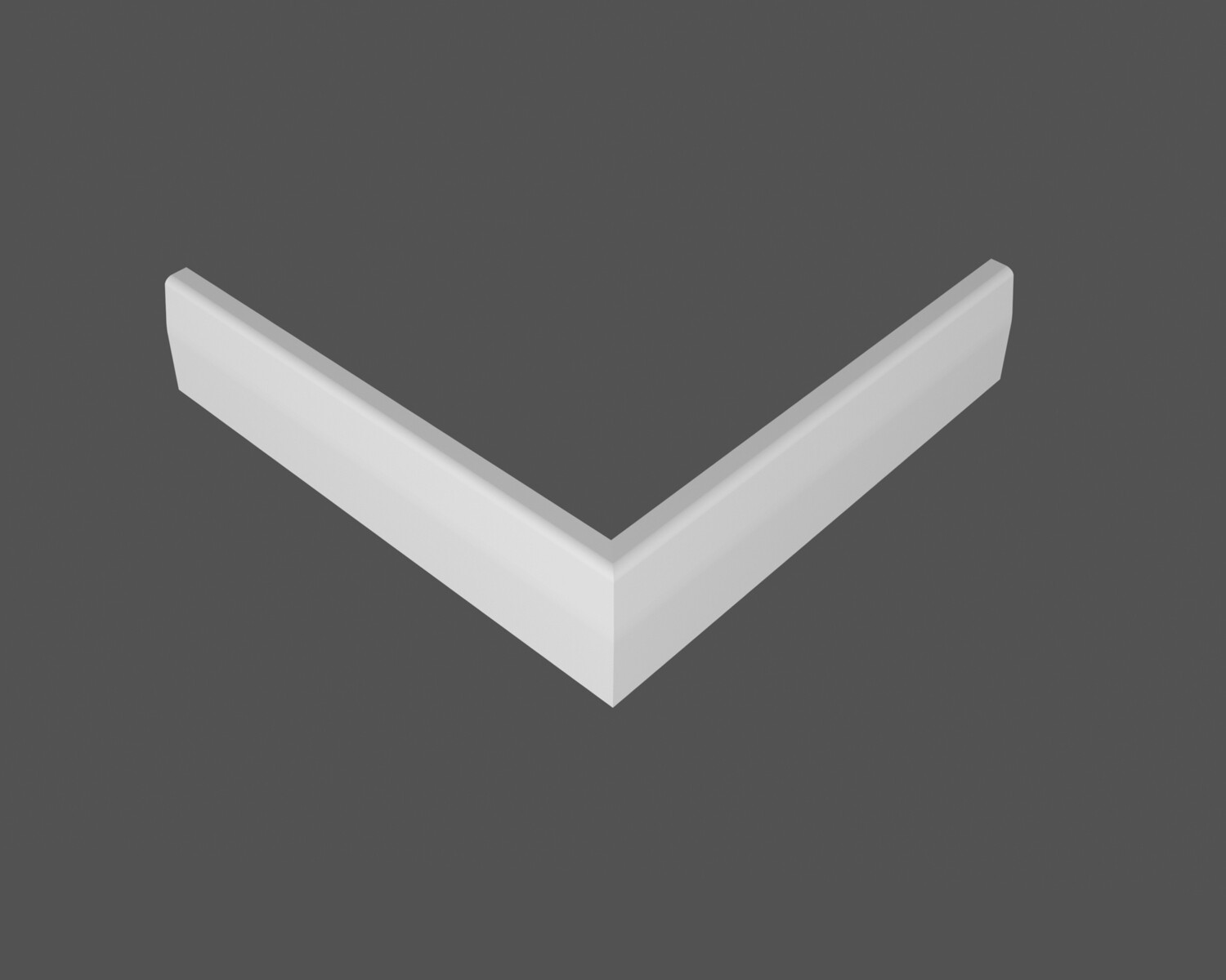 Плинтус МДФ под покраску Ликорн Р 12.70.16 2070×70×16