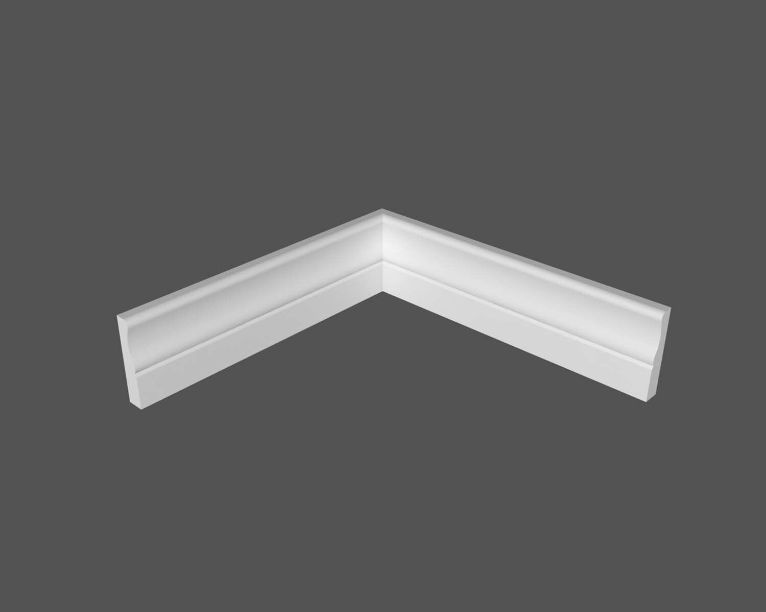 Плинтус МДФ под покраску Ликорн Р 14.82.16 2070×82×16