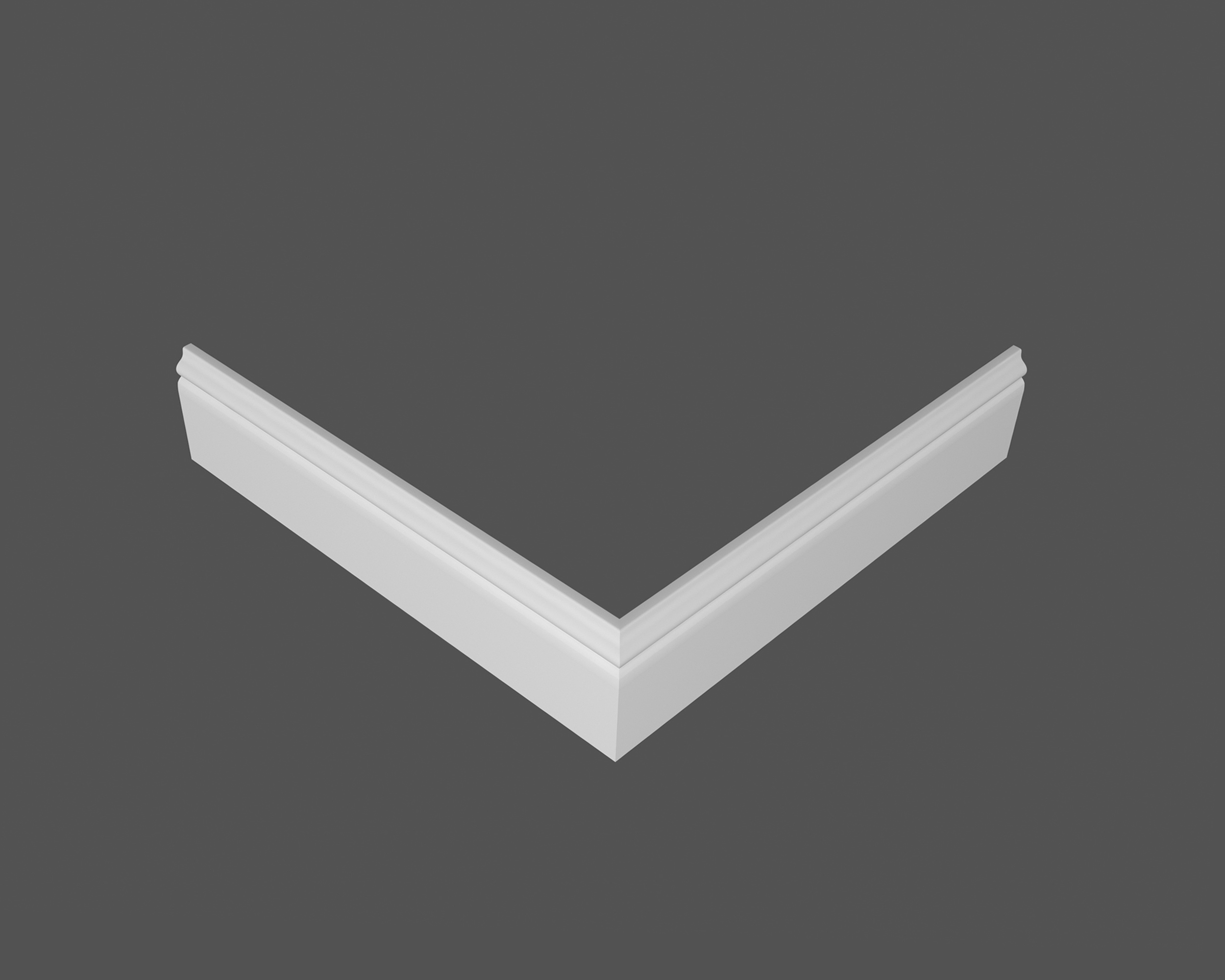 Плинтус МДФ под покраску Ликорн Р 17.70.12 2070×70×12