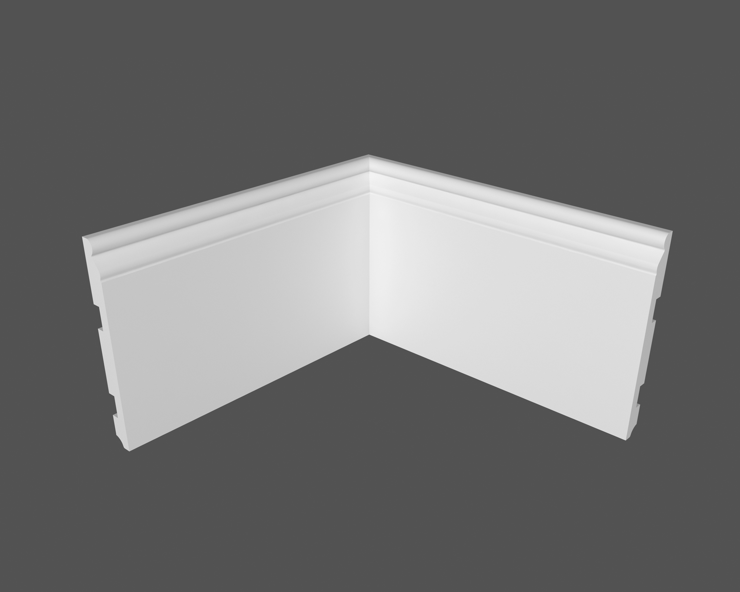 Плинтус МДФ под покраску Ликорн Р 19.185.16 2070×185×16