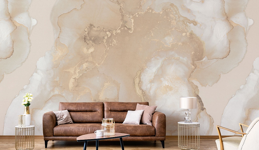 Панно Affresco Fluid AF2066-COL1 2,8×3,72 м фото в интерьере