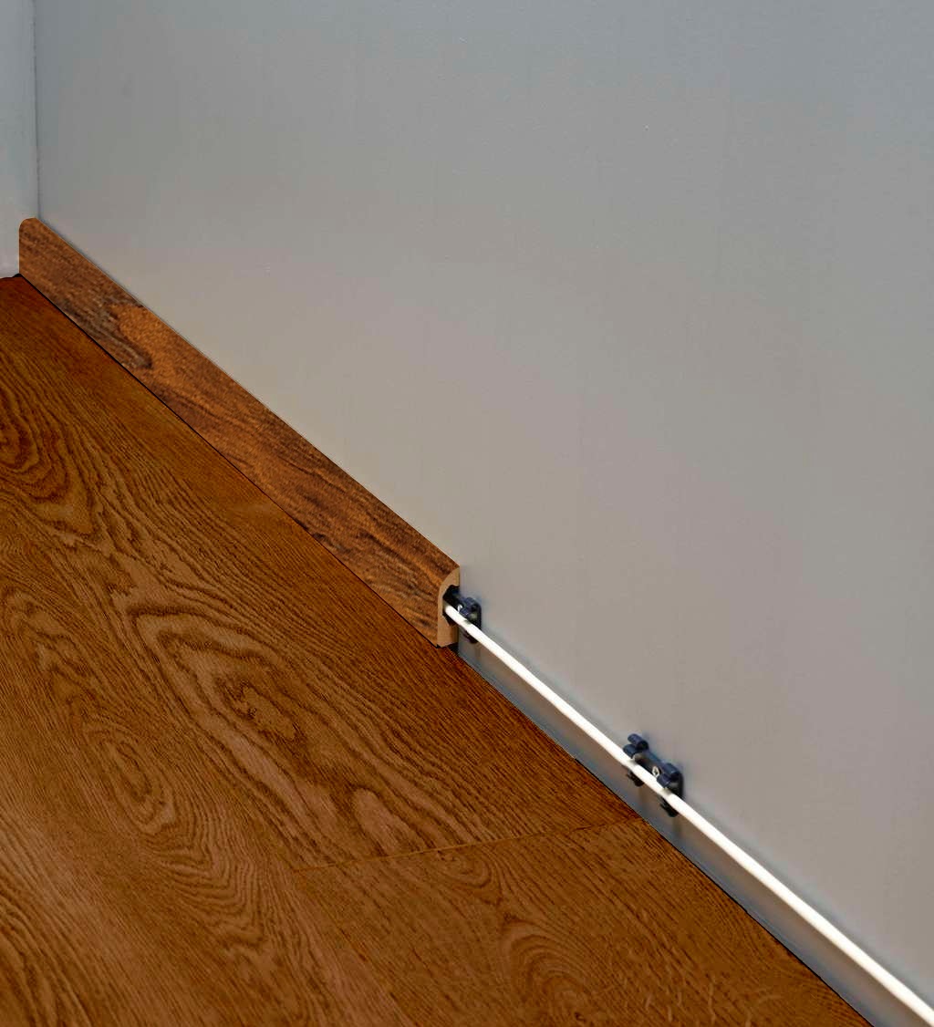 Плинтус МДФ ламинированный Balterio Хикори Саттон 134 2400×50×14