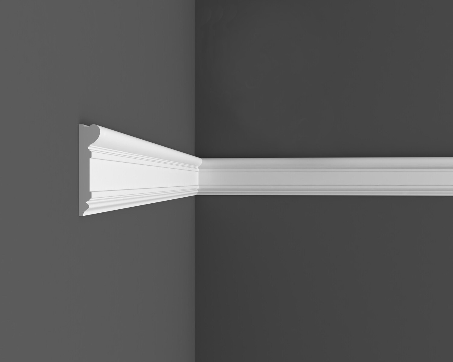 Молдинг МДФ под покраску Ликорн D2.93.22 2070×93×22