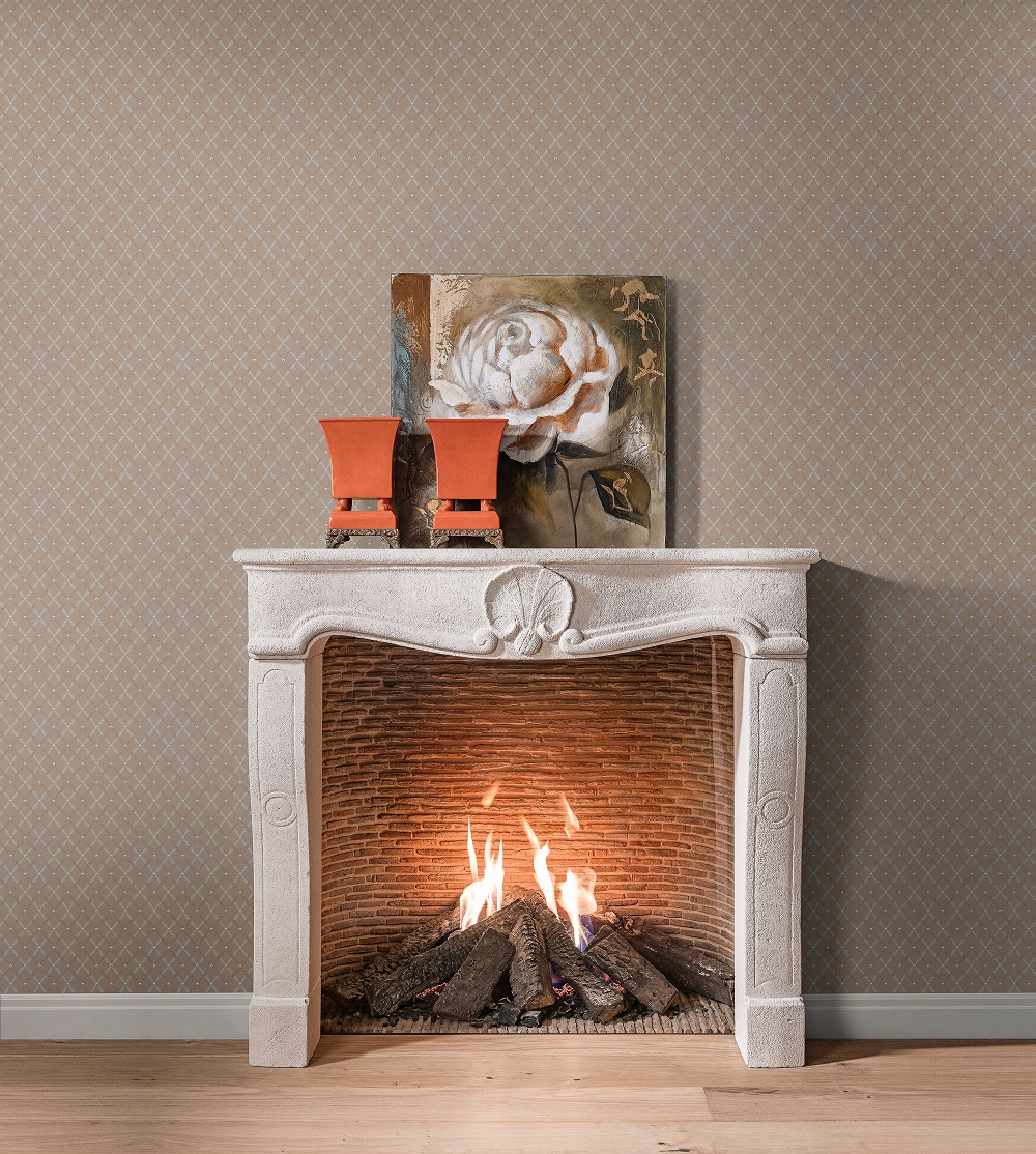 Обои Hygge 4 Winter Moments Pearl Capiton Hg27 012 10,05×1 фото в интерьере