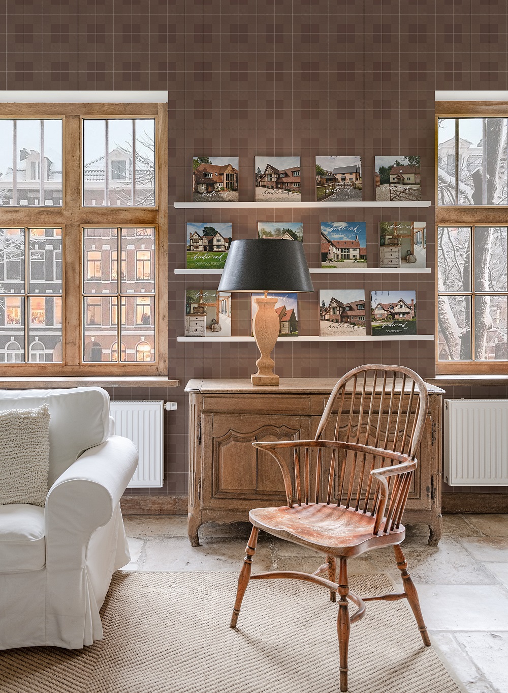 Обои Hygge 4 Winter Moments Plaid Hg28 010 10,05×1 фото в интерьере