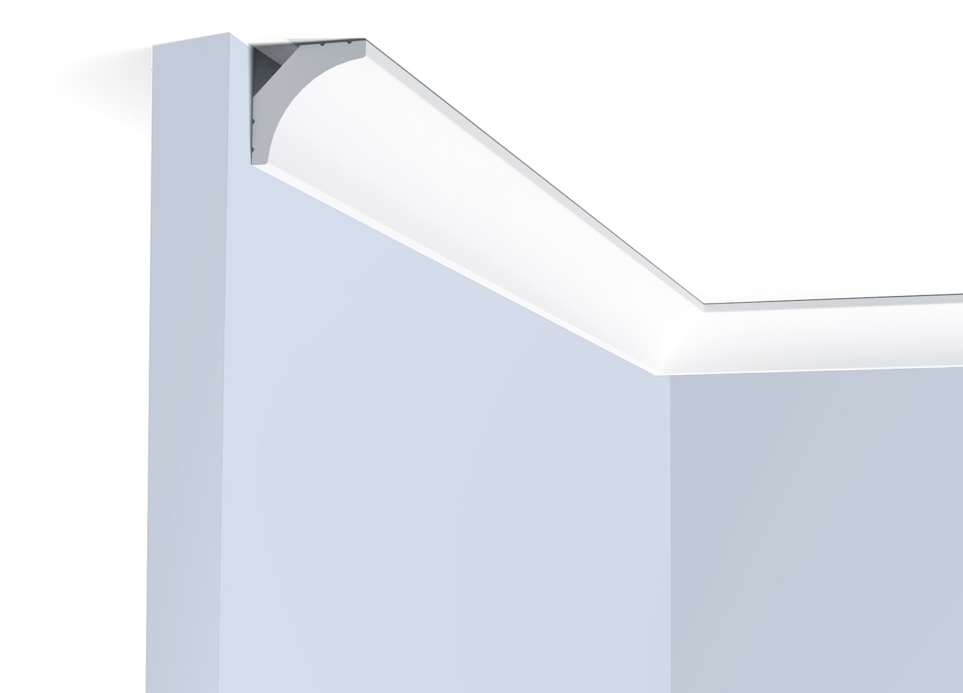 Потолочный плинтус под покраску Hiwood A35 2000×25×25