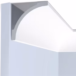 Потолочный плинтус под покраску Hiwood A97 2000×70×70
