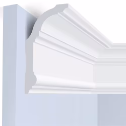 Потолочный плинтус под покраску Hiwood A130 2000×65×130