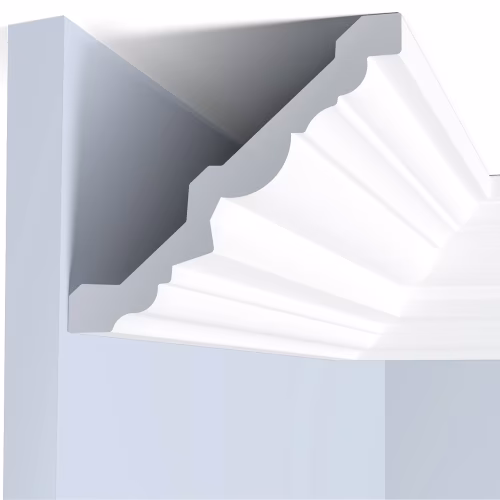 Потолочный плинтус под покраску Hiwood A145 2000×107×96