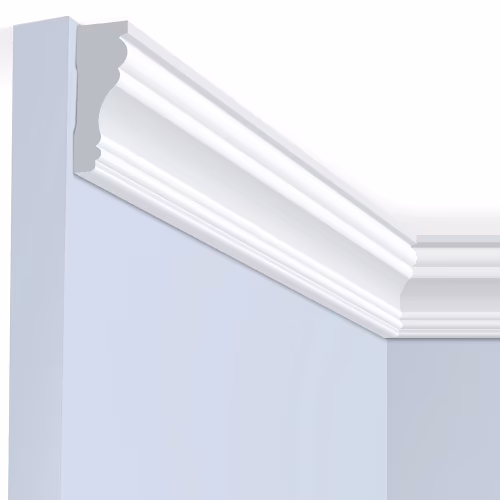 Потолочный плинтус под покраску Hiwood T1060 2000×18×60