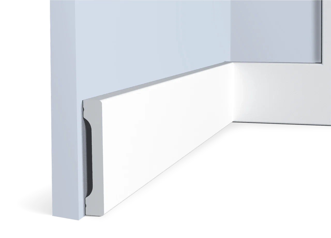 Плинтус под покраску Hiwood B70V1 2000×70×12