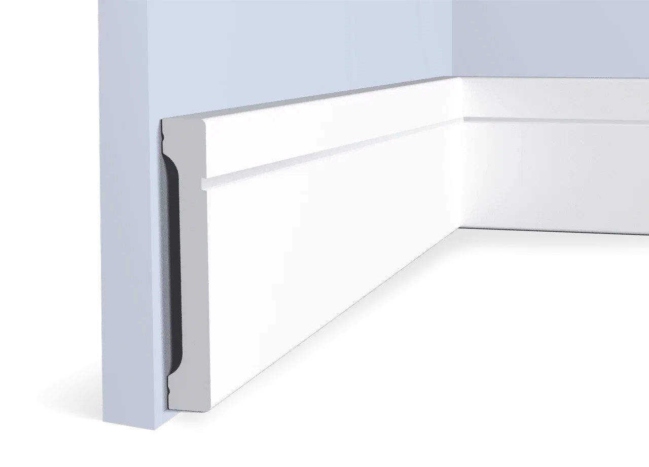 Плинтус под покраску Hiwood B90V1L 2000×90×14