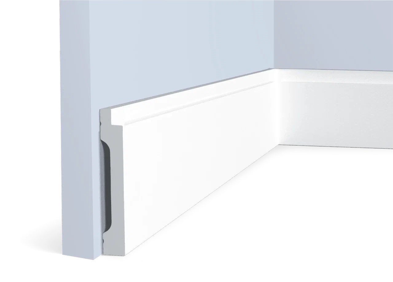 Плинтус под покраску Hiwood B90V2 2000×90×14