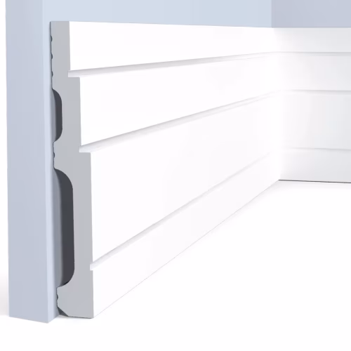 Плинтус под покраску Hiwood B120V1 2000×120×16