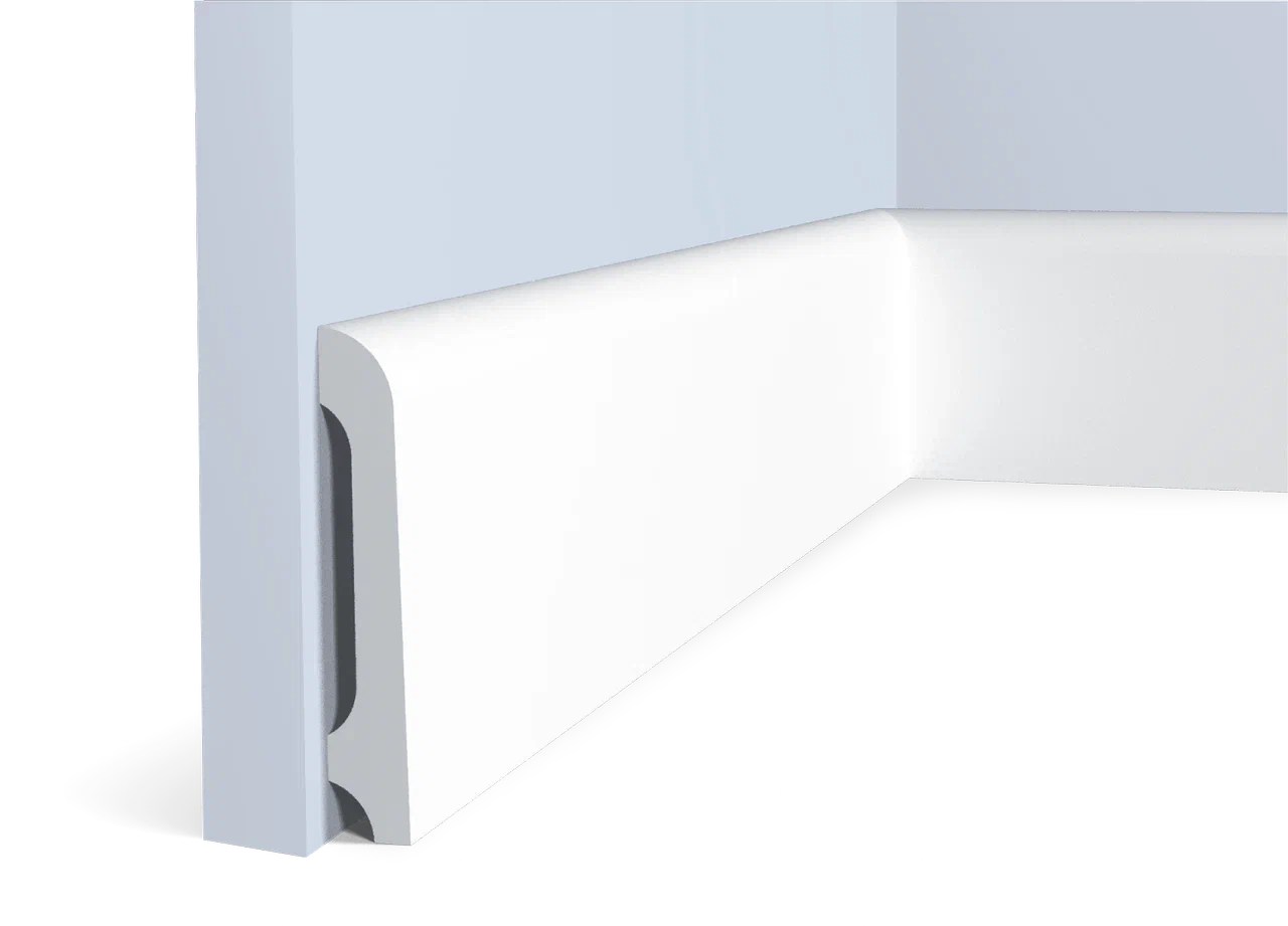 Плинтус под покраску Hiwood B80B 2000×80×14