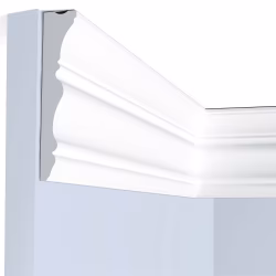 Потолочный плинтус под покраску Hiwood L1704 2000×20×96