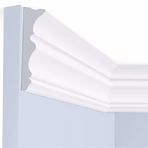 Потолочный плинтус под покраску Hiwood L1404 2000×31×150