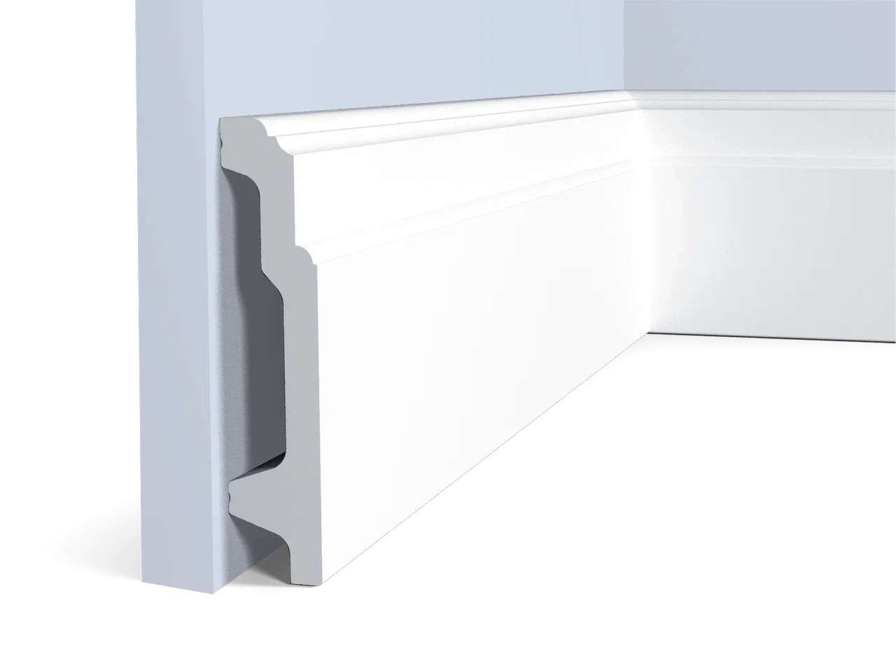 Плинтус под покраску Hiwood B100V1 2000×103×22