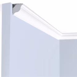 Потолочный плинтус под покраску Hiwood CI20V1 2000×20×20