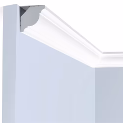 Потолочный плинтус под покраску Hiwood CI30V1 2000×30×30