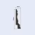 Плинтус под покраску Hiwood BI100 2000×100×26