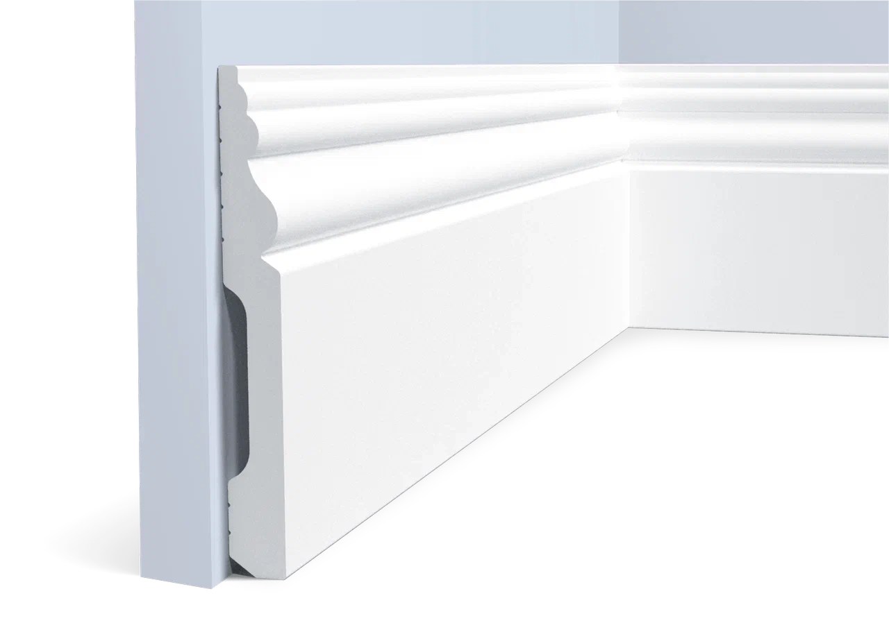 Плинтус под покраску Hiwood B126 2000×126×16 Плинтус под покраску Hiwood B126 2000×126×16