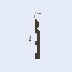 Плинтус под покраску Hiwood B140 2000×140×17.5