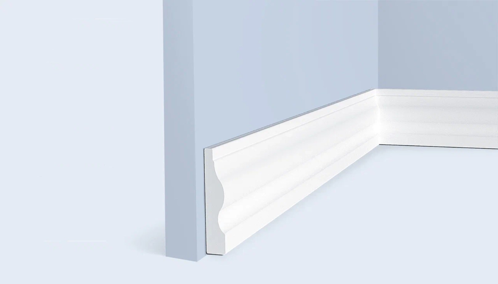 Плинтус под покраску Hiwood WE55 2000×55×14