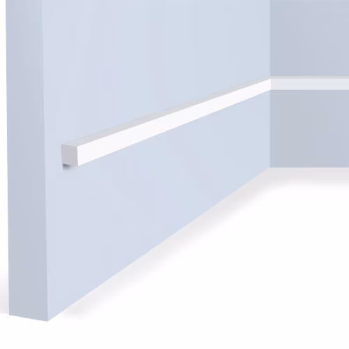 Молдинг из полистирола под покраску Hiwood D10V1 2000×10×10