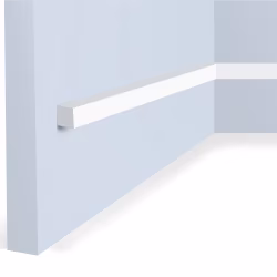 Молдинг из полистирола под покраску Hiwood D15V1 2000×15×15