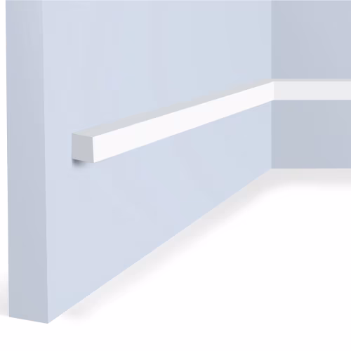 Молдинг из полистирола под покраску Hiwood D15V1 2000×15×15