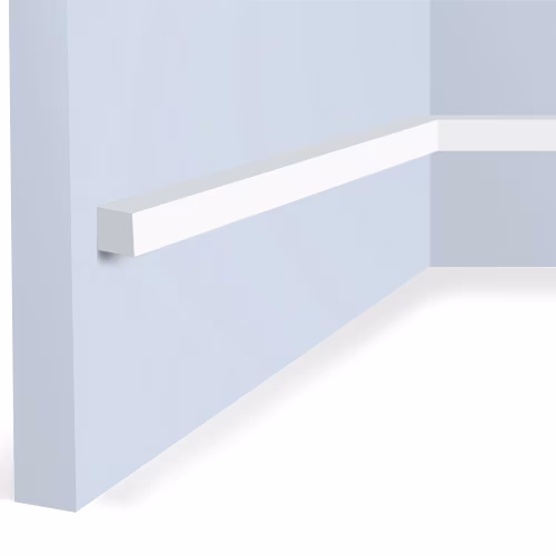 Молдинг из полистирола под покраску Hiwood D20V1 2000×20×20