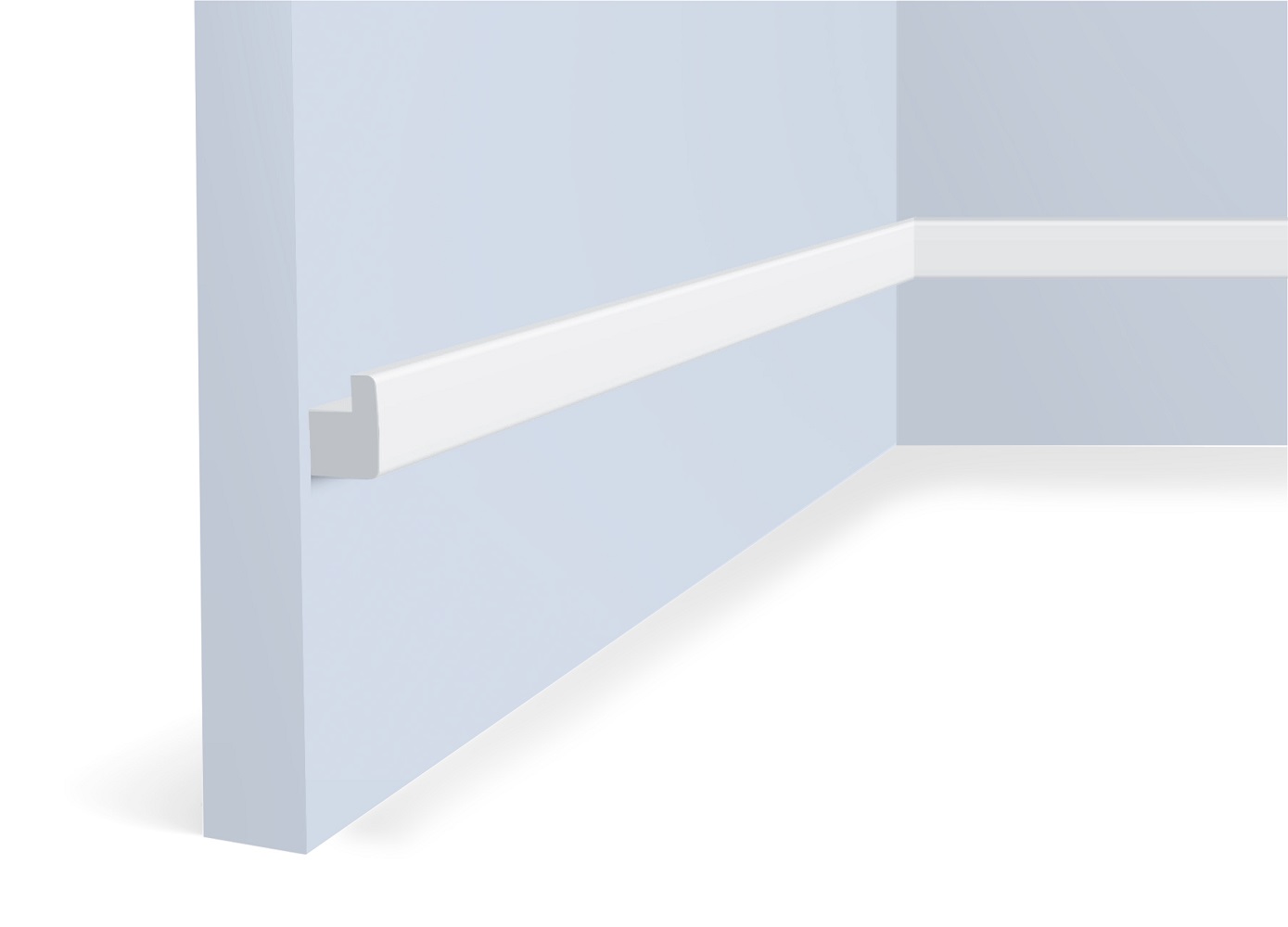 Молдинг из полистирола под покраску Hiwood D14 2000×14×10,2