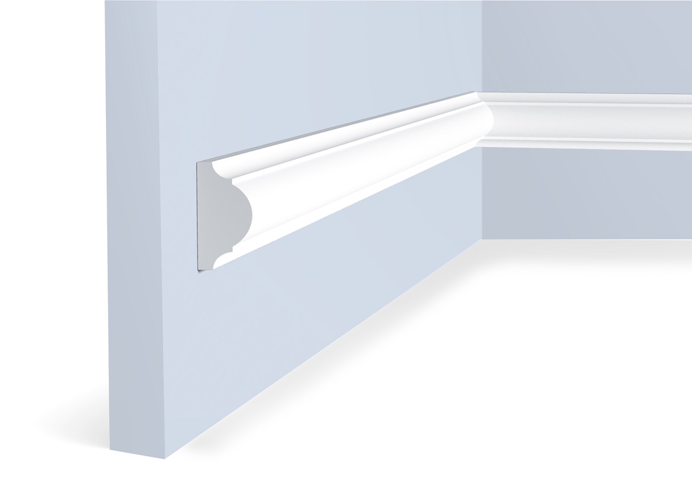 Молдинг из полистирола под покраску Hiwood D32 2000×32×14,5