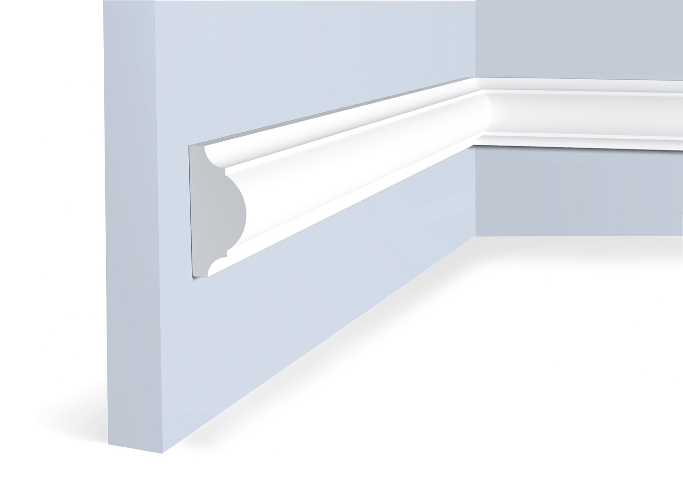 Молдинг из полистирола под покраску Hiwood D40 2000×40×18