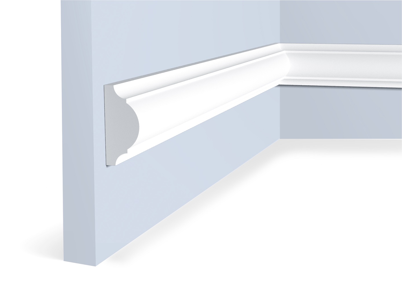 Молдинг из полистирола под покраску Hiwood D50 2000×50×22,5