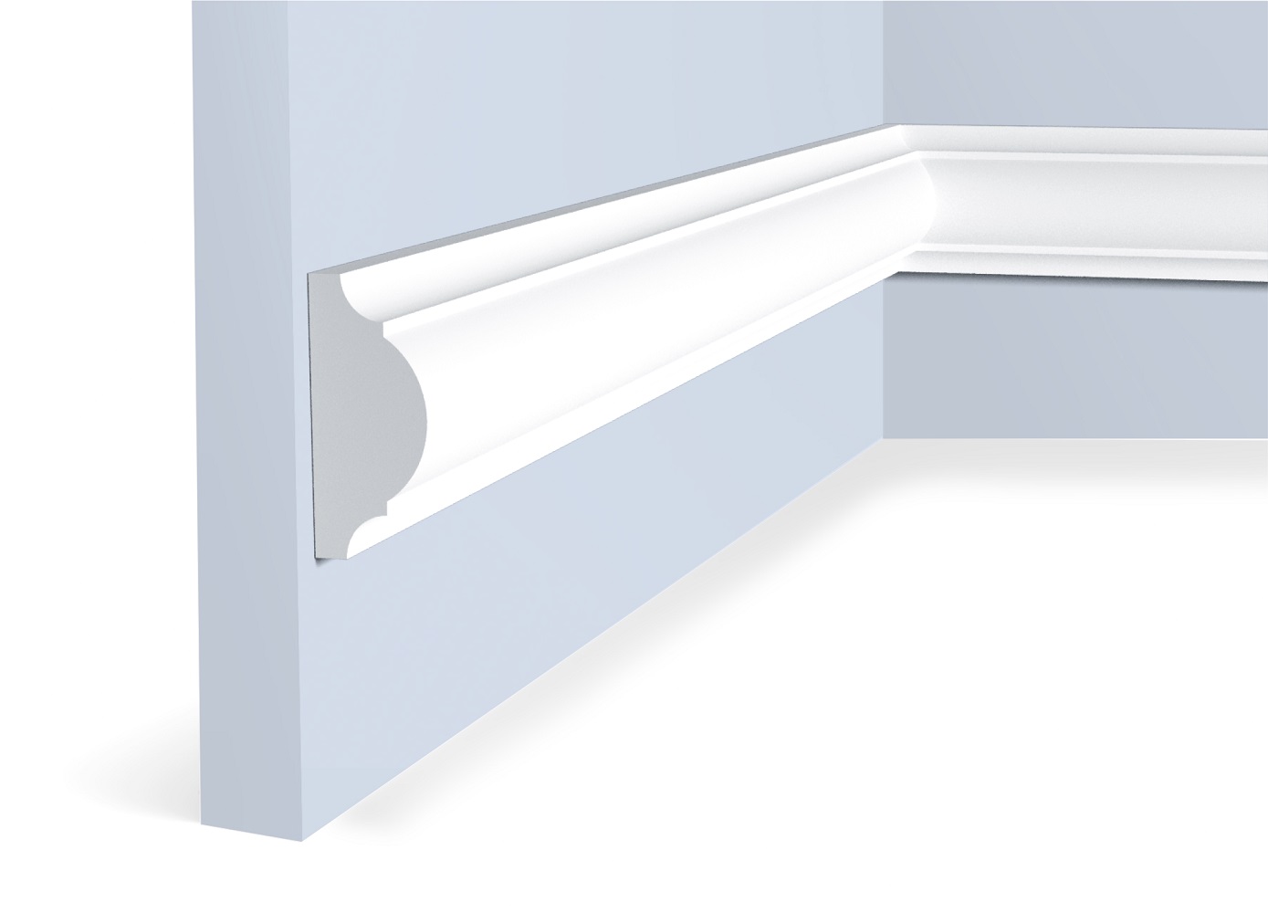 Молдинг из полистирола под покраску Hiwood D70 2000×70×31,5