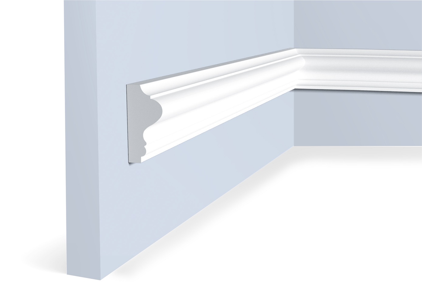 Молдинг из полистирола под покраску Hiwood LD40 2000×41×19,5