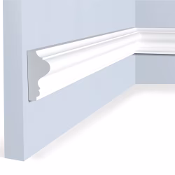 Молдинг из полистирола под покраску Hiwood LD60 2000×60×28