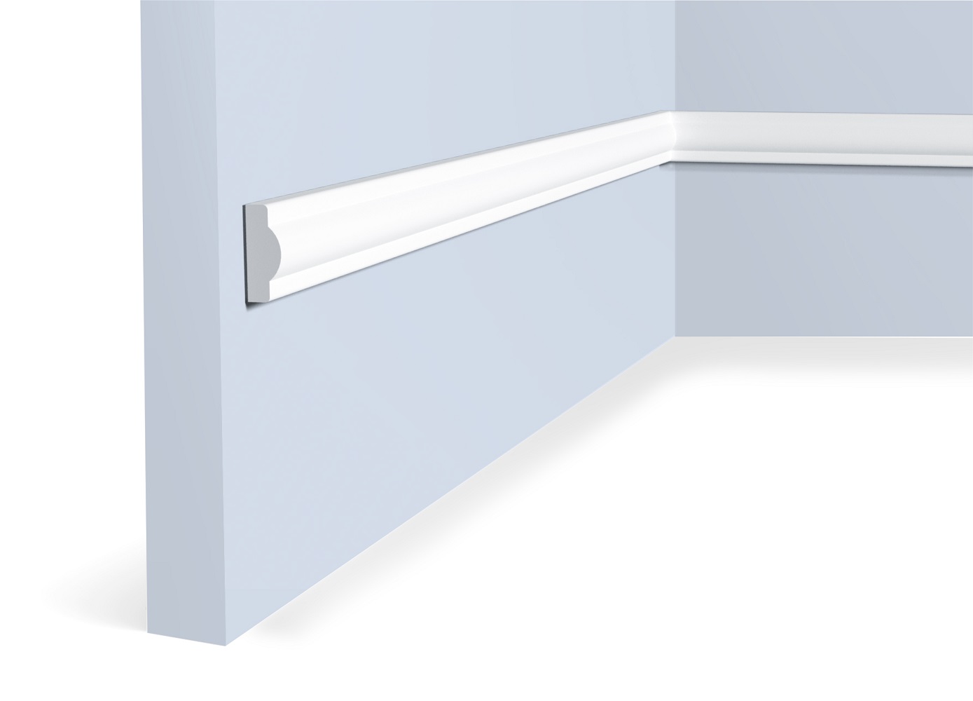 Молдинг из полистирола под покраску Hiwood D1020 2000×20×7,5