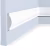 Молдинг из полистирола под покраску Hiwood D1050 2000×50×12,5
