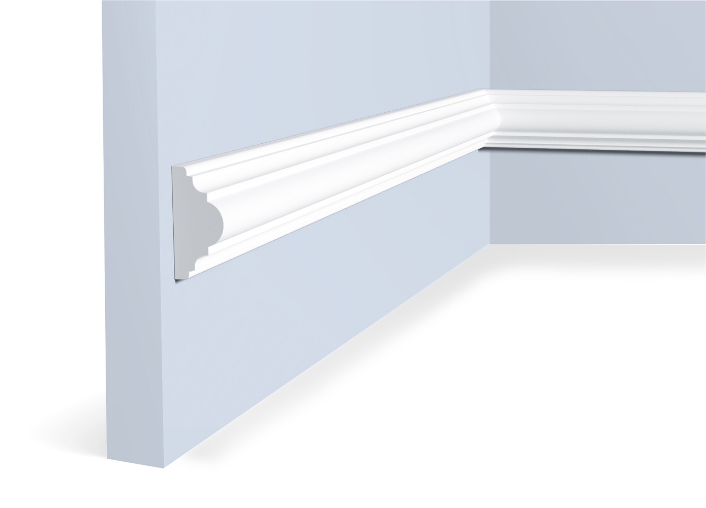 Молдинг из полистирола под покраску Hiwood D32V1 2000×32×15