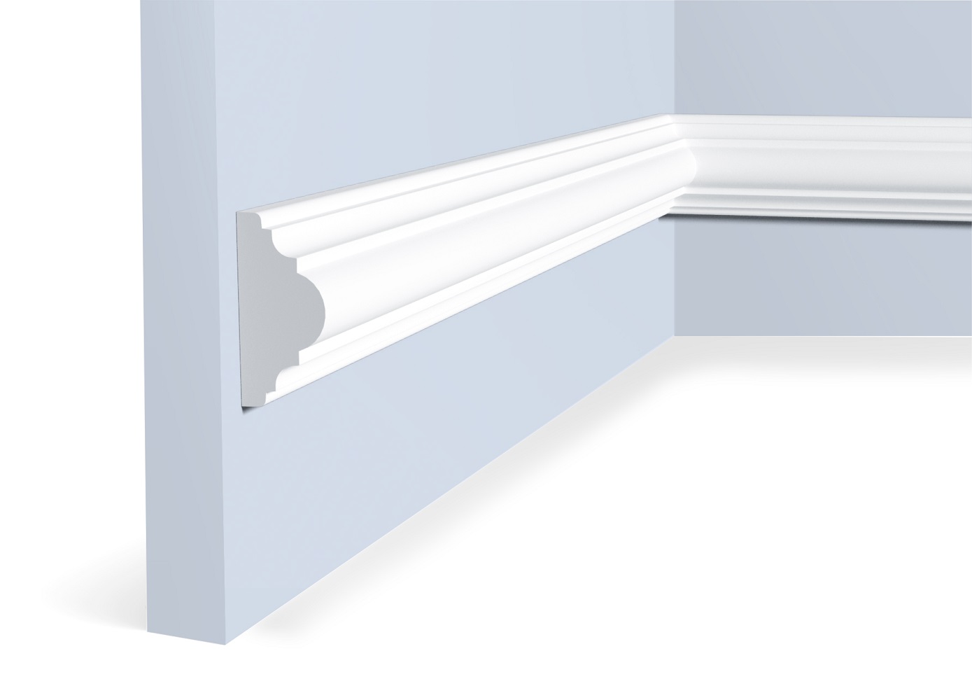 Молдинг из полистирола под покраску Hiwood D40V1 2000×40×18,5